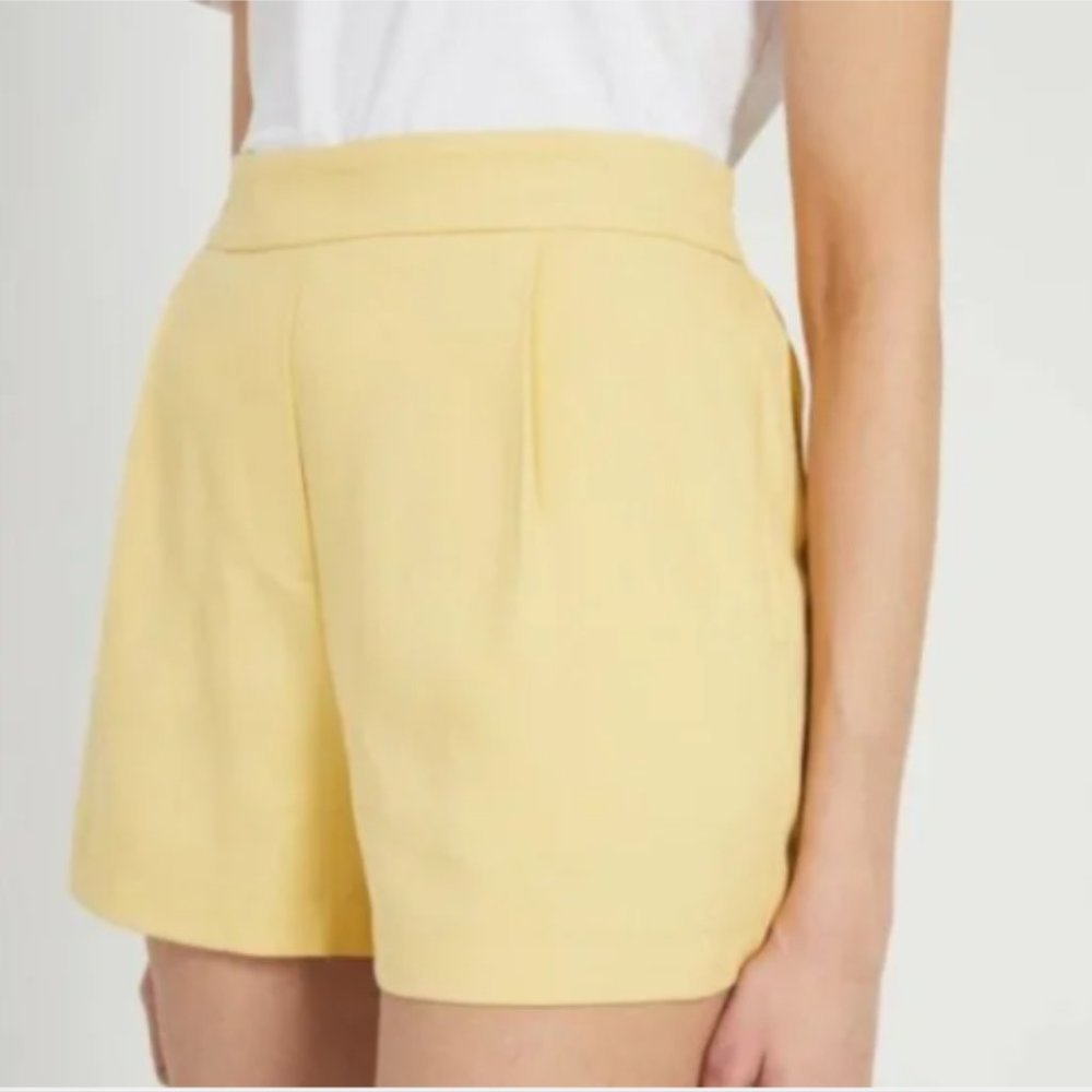 Frank and Oak Yellow Shorts